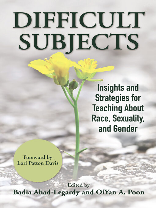 Cover image for Difficult Subjects
